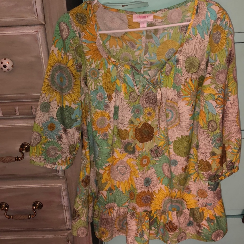 HTF Liberty of London for Target top medium
